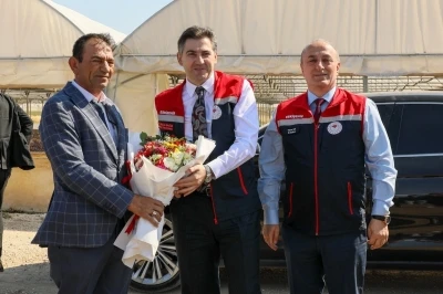 Tarım ve Orman Bakan Yardımcısı Bağcı Eskişehirli &uuml;reticilerle bir araya geldi
