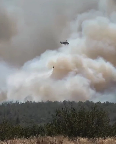 Tarım ve Orman Bakanlığı: &quot;Çanakkale’de orman kahramanlarımızın mücadelesi aralıksız sürüyor&quot;
