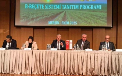 Tarımda dijital dönüşüm: ’B-Reçete’ sistemi Mersin’de tanıtıldı
