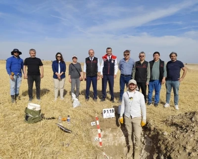 Tarımsal büyüme projesi kapsamında arazi çalışmaları yapıldı
