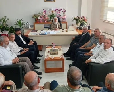 Taşımacı esnafından Ulaşım Daire Başkanı Yel&rsquo;e hayırlı olsun ziyareti
