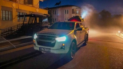 Taşkınların ardından artan haşerelere karşı m&uuml;cadele başlatıldı
