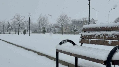 Tatvan&rsquo;da kar yağışı

