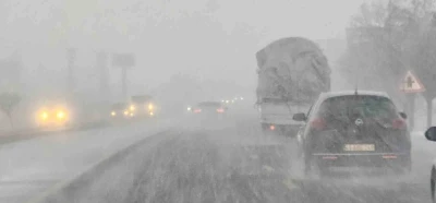 Tatvan’da kar yağışı
