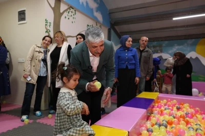Tavşancıl &Ccedil;ocuk Oyun Evi modern y&uuml;z&uuml;yle a&ccedil;ıldı
