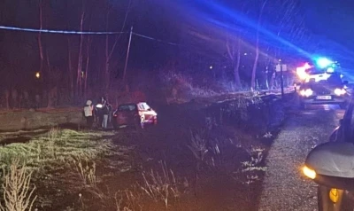 Tavşanlı&rsquo;da kontrolden &ccedil;ıkan otomobil takla attı: 1 yaralı
