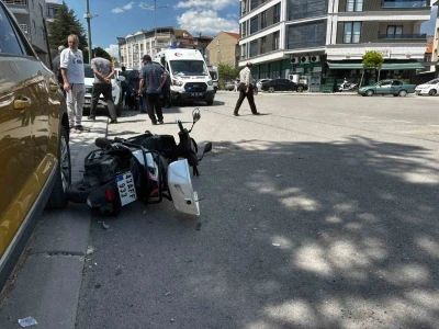 Tavşanlı&rsquo;da trafik kazası, 2 yaralı
