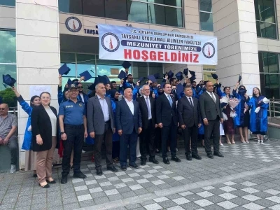 Tavşanlı TUBİF&rsquo;te g&ouml;rkemli mezuniyet
