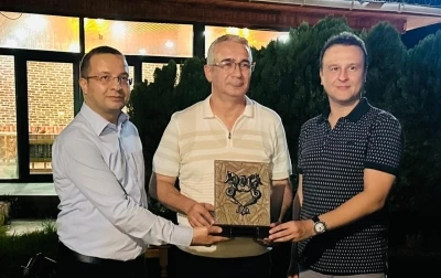 Tayini çıkan 14 yıllık kurucu başhekime veda programı
