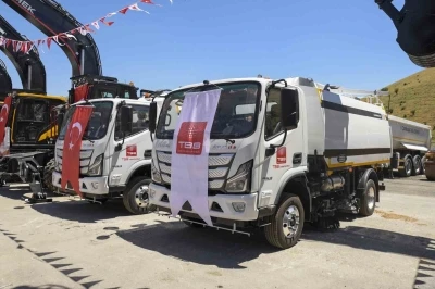 TBB, 121 belediyeye yeni hizmet ara&ccedil;larını teslim etti

