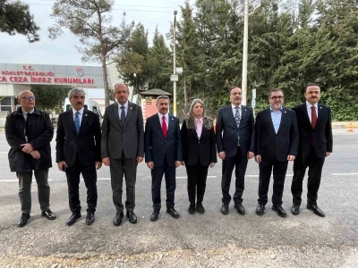 TBMM komisyonu İzmir&rsquo;de cezaevleri denetimine başladı

