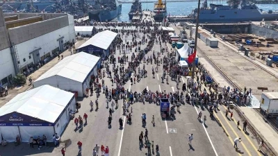 TCG Anadolu, TEKNOFEST’in ilgi odağı oldu
