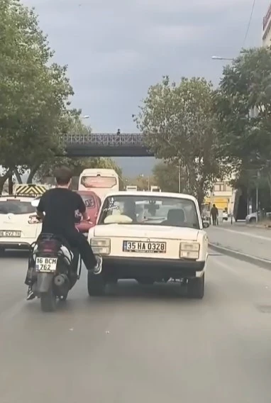 Tek ayağıyla inanılmaz kurtarış
