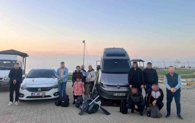 Tekirdağ’da 20 düzensiz göçmen yakalandı
