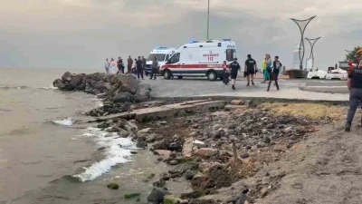 Tekirdağ&rsquo;da denizde bir kişinin kaybolduğu ihbarı ekipleri seferber etti
