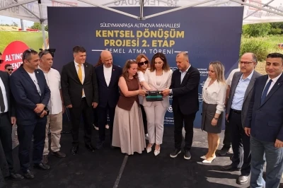 Tekirdağ&rsquo;da depreme dayanıklı yaşam i&ccedil;in yeni adım: Altınova Kentsel D&ouml;n&uuml;ş&uuml;m Projesi&rsquo;nde ikinci etabın temeli atıldı
