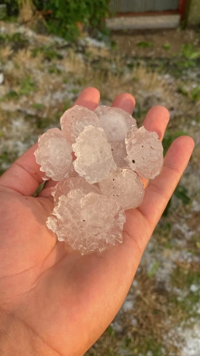 Tekirdağ&rsquo;da dolu ay&ccedil;i&ccedil;eği ve karpuz tarlalarını vurdu
