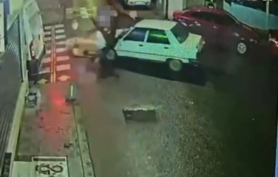 Tekirdağ&rsquo;da feci kaza kamerada
