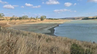 Tekirdağ’da gölette kuraklık alarmı: Su seviyesi yüzde 5’e düştü
