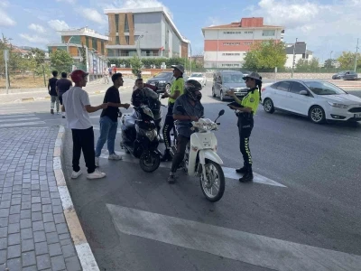 Tekirdağ’da motosiklet denetimleri
