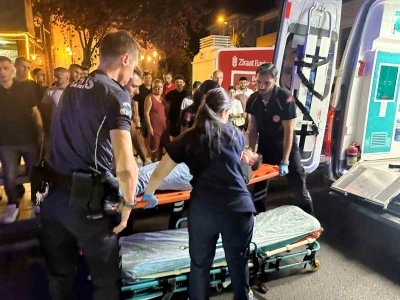 Tekirdağ’da motosiklet kazası: Kask hayat kurtardı
