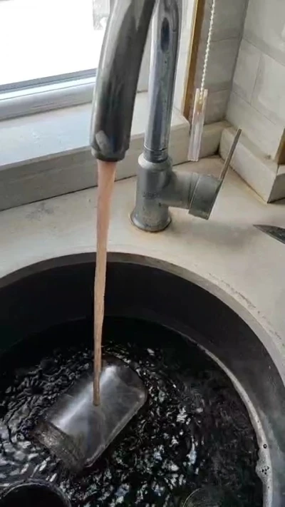 Tekirdağ’da musluklardan kahverengi su akıyor
