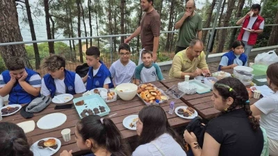 Tekirdağ’da öğrencilerden orman kahramanlarına duygulandıran mektuplar
