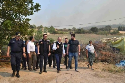 Tekirdağ’da orman yangını mağdurlarına destek: 22 termal çadır dağıtıldı
