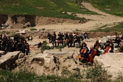 Tekirdağ&rsquo;da Perinthos Tiyatrosu 2 bin yıl sonra yeniden sanatla buluştu
