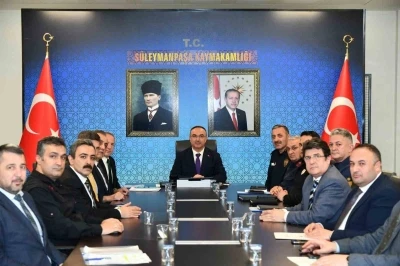 Tekirdağ&rsquo;da "Plajlarda Yaz Tedbirleri" toplantısı ger&ccedil;ekleştirildi
