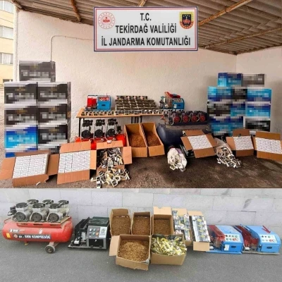 Tekirdağ&rsquo;da "T&uuml;rkiye Duman" uygulaması: 4 aranan şahıs yakalandı, 47 kilogram t&uuml;t&uuml;n ele ge&ccedil;irildi
