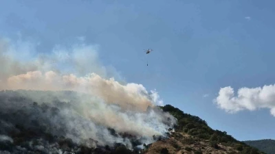 Tekirdağ’da sabah söndürülen yangın, öğleden sonra yeniden başladı

