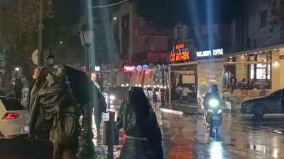 Tekirdağ’da sağanak yağış etkili oldu
