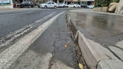 Tekirdağ’da su patlağı milli serveti caddeye akıttı: Tonlarca içme suyu heba oldu
