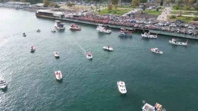 Tekirdağ’da Sumud filosuna destek: Balıkçı tekneleri Türk ve Filistin bayraklarıyla denize açıldı
