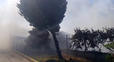 Tekirdağ&rsquo;da tarım arazisinde başlayan yangın: Alevler 4 farklı noktaya sı&ccedil;radı
