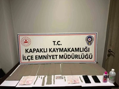 Tekirdağ’da uyuşturucu çetelerine operasyon: 3 gözaltı, 2 tutuklama
