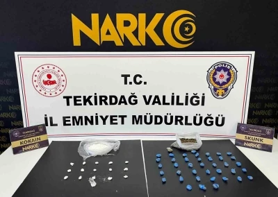 Tekirdağ&rsquo;da uyuşturucu operasyonlarında 8 tutuklama
