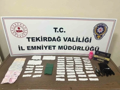 Tekirdağ’da uyuşturucu operasyonu: 10 şüpheli tutuklandı
