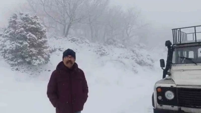 Tekirdağ&rsquo;da y&uuml;ksek kesimler beyaza b&uuml;r&uuml;nd&uuml;

