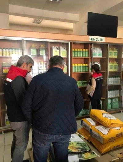 Tekirdağ&rsquo;da zirai ila&ccedil; denetimi
