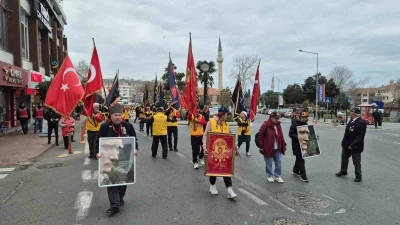 Tekirdağ&rsquo;dan &Ccedil;anakkale&rsquo;ye y&uuml;r&uuml;yorlar
