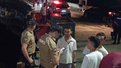 Tekirdağ polisinden huzur uygulaması - 600 kişi sorgulandı, sahil şeridi didik didik arandı
