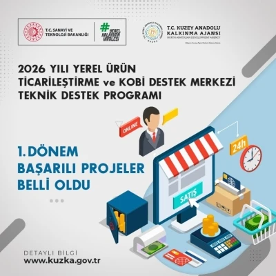Teknik destek programının 1. d&ouml;nem başarılı orojeleri a&ccedil;ıklandı
