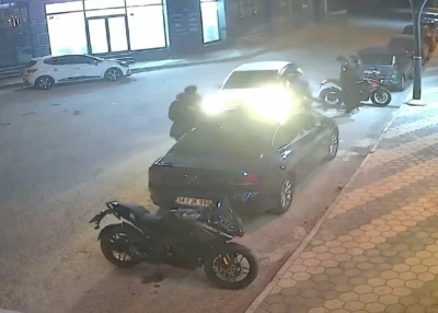 Telefonda konuşurken &ouml;l&uuml;mle burun buruna geldi
