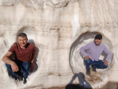 Temmuz sıcağından ka&ccedil;anların adresi Mereto Dağı oldu
