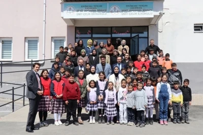 Tercan Kaymakamı Duman&rsquo;dan okullara ziyaret
