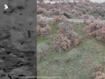 Termal drone destekli denetimde 2 ka&ccedil;ak avcı yakalandı
