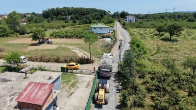 Terme&rsquo;de yol &ccedil;alışmalarında 200 milyon TL&rsquo;yi aşan yatırım
