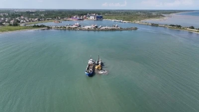 Terme Limanı’nda kum temizliği başladı
